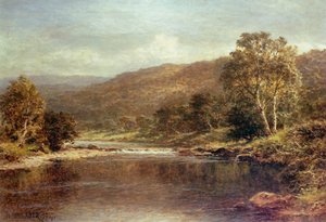 Welsh River Scene